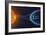Earth's Magnetosphere, Artwork-Equinox Graphics-Framed Photographic Print