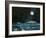 Earth Seen Above a City on the Moon-Chris Butler-Framed Photographic Print