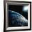 Earth Seen from Space Shuttle Discovery-Bettmann-Framed Photographic Print