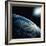 Earth Seen from Space Shuttle Discovery-Bettmann-Framed Photographic Print