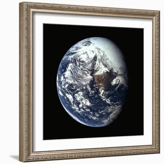 Earth Seen from Space-null-Framed Photographic Print