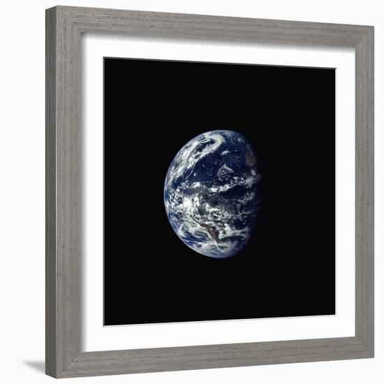 Earth Seen rrom Space-null-Framed Photographic Print