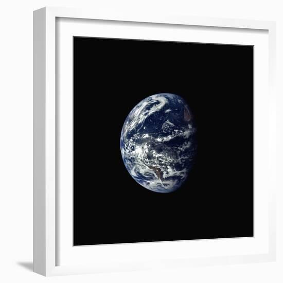 Earth Seen rrom Space-null-Framed Photographic Print