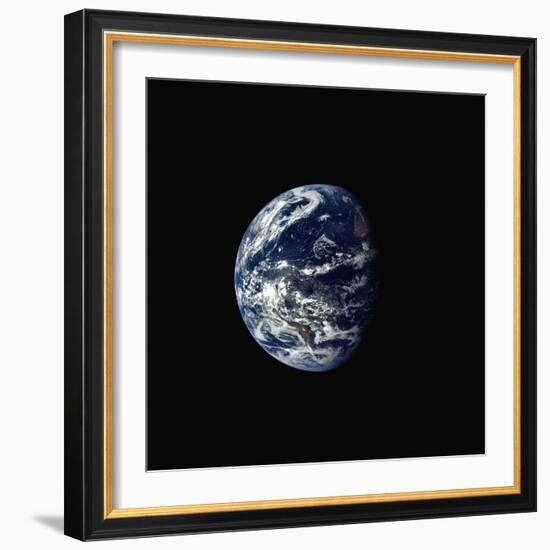 Earth Seen rrom Space-null-Framed Photographic Print