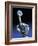 Earth Spinning on Robotic Finger, Artwork-Victor Habbick-Framed Photographic Print