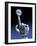 Earth Spinning on Robotic Finger, Artwork-Victor Habbick-Framed Photographic Print