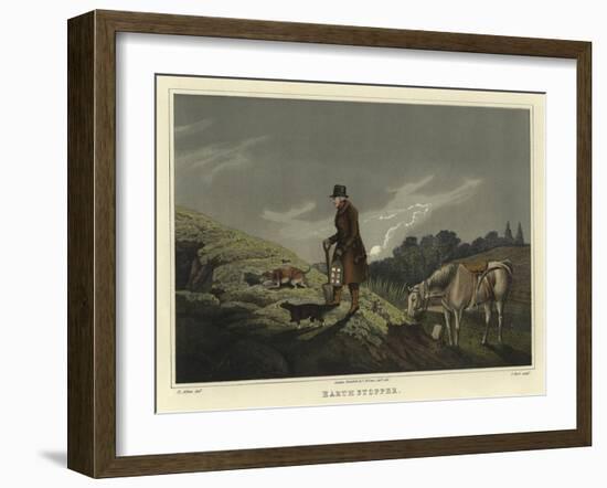 Earth Stopper-Henry Thomas Alken-Framed Giclee Print