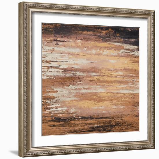 Earth Sunset-Roberto Gonzalez-Framed Art Print