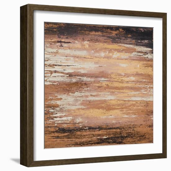 Earth Sunset-Roberto Gonzalez-Framed Art Print