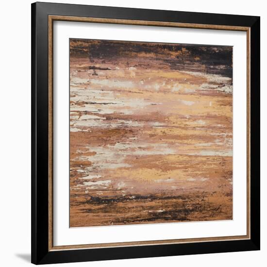 Earth Sunset-Roberto Gonzalez-Framed Art Print