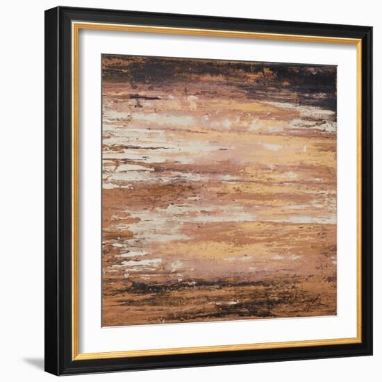 Earth Sunset-Roberto Gonzalez-Framed Art Print