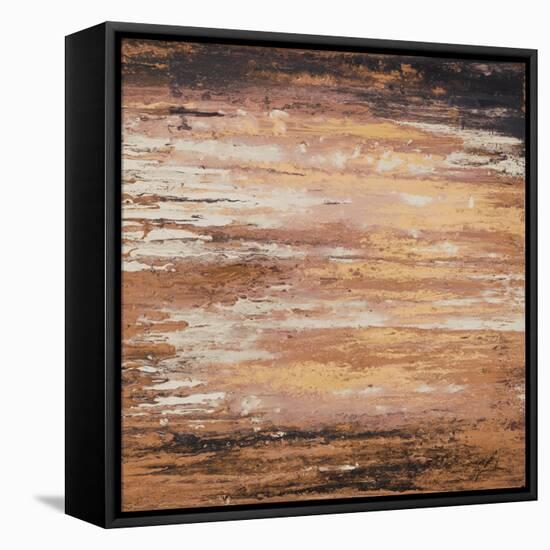 Earth Sunset-Roberto Gonzalez-Framed Stretched Canvas