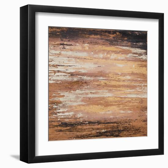 Earth Sunset-Roberto Gonzalez-Framed Art Print