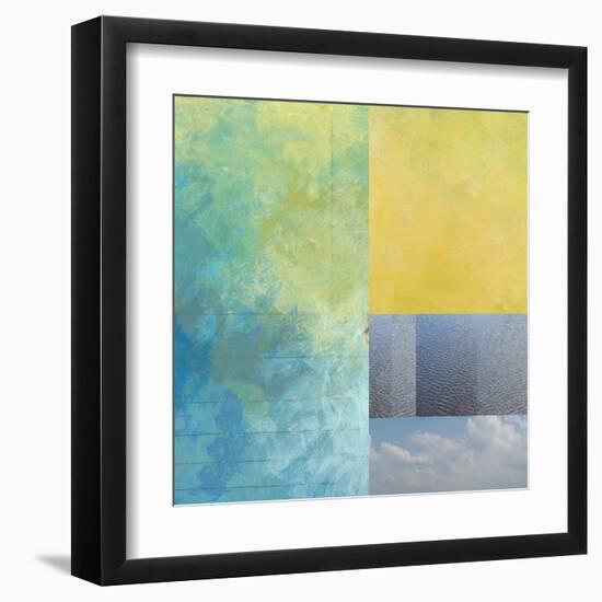 Earth Textures Square 1-Jan Weiss-Framed Art Print