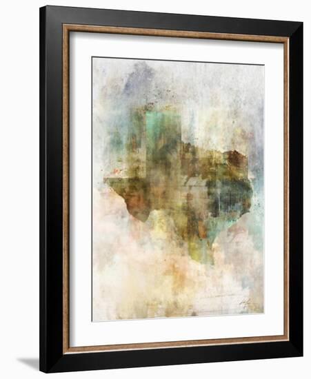 Earth Tones Texas-Ken Roko-Framed Art Print
