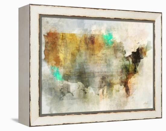 Earth Tones Usa-Ken Roko-Framed Stretched Canvas