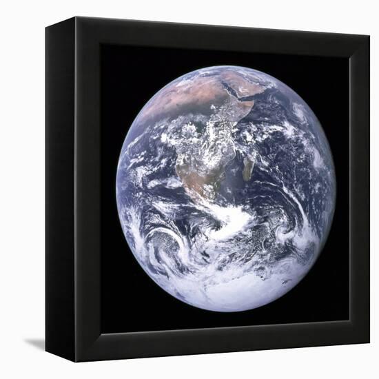 Earth View from Apollo 17 Moon Mission-null-Framed Stretched Canvas