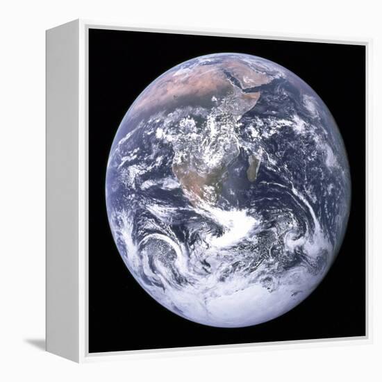 Earth View from Apollo 17 Moon Mission-null-Framed Stretched Canvas