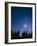 Earth View of the Planet Venus with the Moon-Pekka Parviainen-Framed Photographic Print