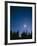 Earth View of the Planet Venus with the Moon-Pekka Parviainen-Framed Photographic Print