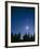 Earth View of the Planet Venus with the Moon-Pekka Parviainen-Framed Photographic Print