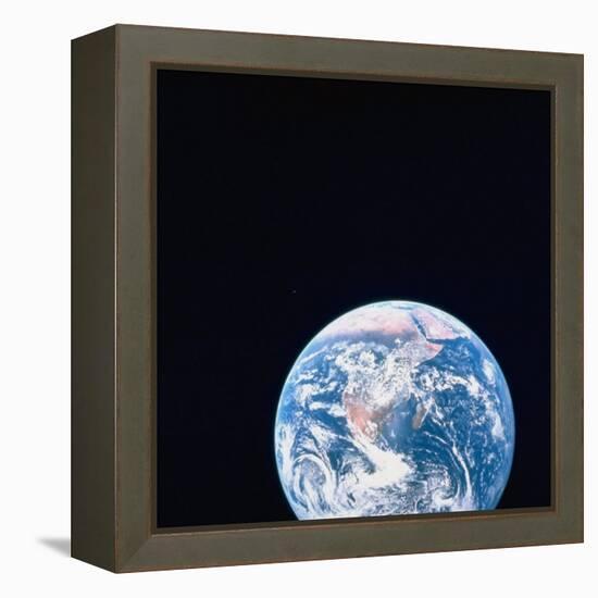 Earth Viewed from Deep Space-null-Framed Premier Image Canvas