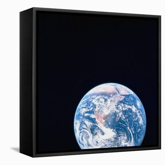 Earth Viewed from Deep Space-null-Framed Premier Image Canvas