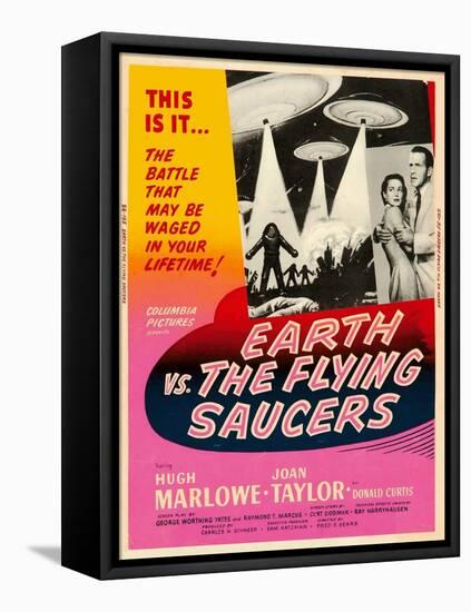 Earth vs. the Flying Saucers, 1956-null-Framed Stretched Canvas