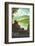 Earth-Vintage Reproduction-Framed Giclee Print