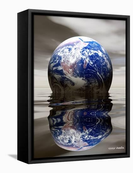 Earth-Victor Habbick-Framed Premier Image Canvas