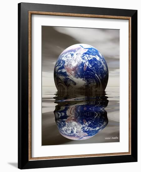 Earth-Victor Habbick-Framed Photographic Print