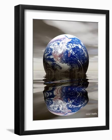 Earth-Victor Habbick-Framed Photographic Print