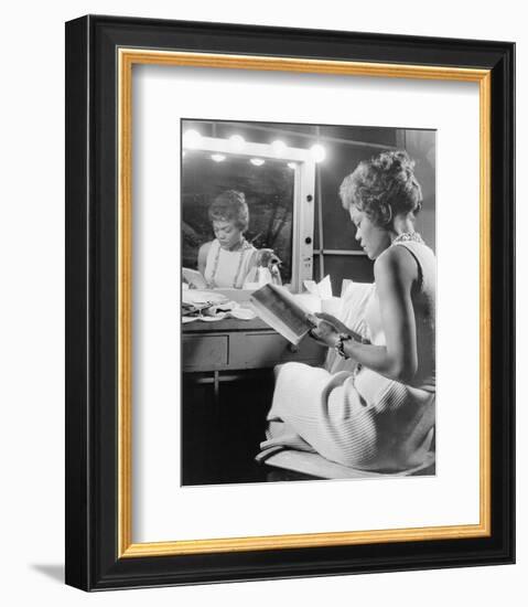 Eartha Kitt--Framed Photo