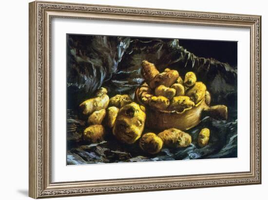 Earthen Bowls-Vincent van Gogh-Framed Art Print