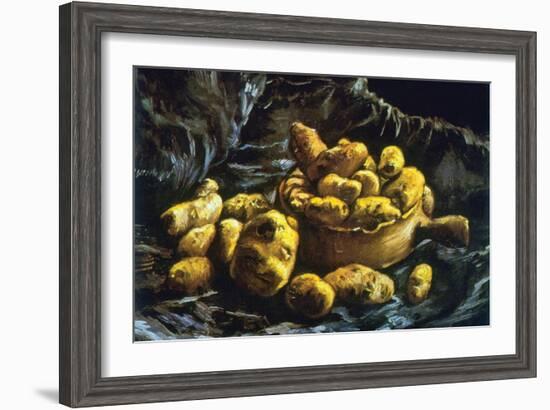 Earthen Bowls-Vincent van Gogh-Framed Art Print