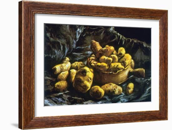 Earthen Bowls-Vincent van Gogh-Framed Art Print