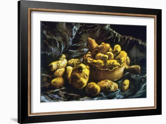 Earthen Bowls-Vincent van Gogh-Framed Art Print