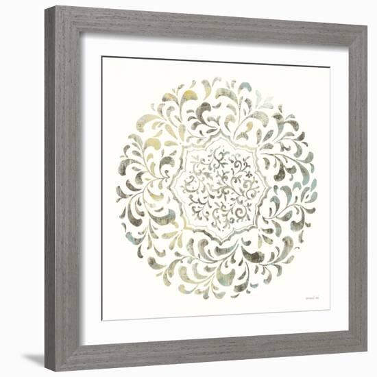 Earthen Circle of Life IV-Danhui Nai-Framed Art Print