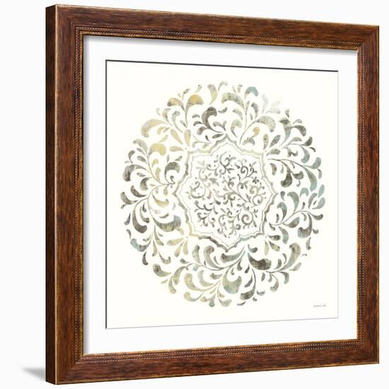 Earthen Circle of Life IV-Danhui Nai-Framed Art Print