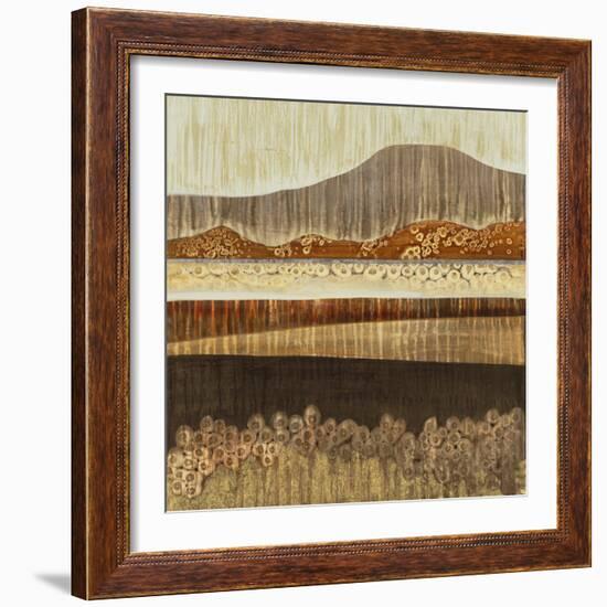 Earthen Layers-Liz Jardine-Framed Art Print