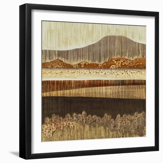 Earthen Layers-Liz Jardine-Framed Art Print