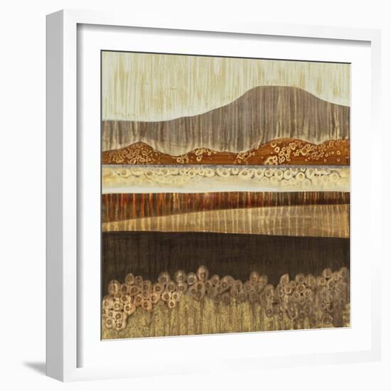 Earthen Layers-Liz Jardine-Framed Art Print