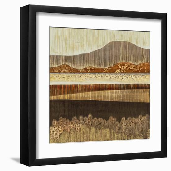 Earthen Layers-Liz Jardine-Framed Art Print