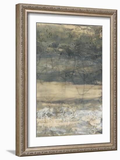 Earthen Lines II-Jennifer Goldberger-Framed Art Print