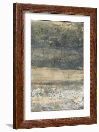 Earthen Lines II-Jennifer Goldberger-Framed Art Print