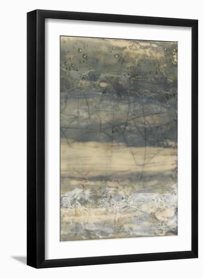 Earthen Lines II-Jennifer Goldberger-Framed Art Print