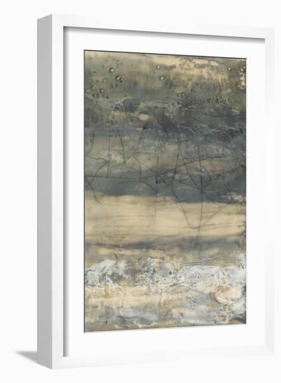 Earthen Lines II-Jennifer Goldberger-Framed Art Print