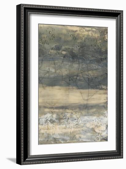 Earthen Lines II-Jennifer Goldberger-Framed Art Print