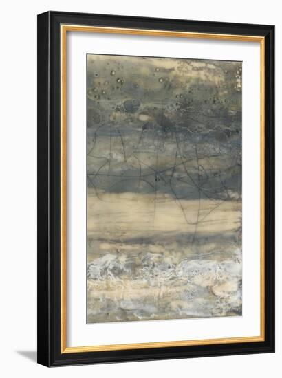 Earthen Lines II-Jennifer Goldberger-Framed Art Print