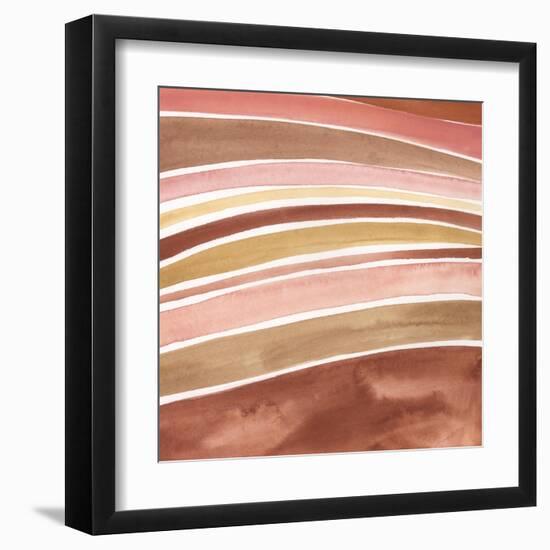 Earthen Strata I-Victoria Borges-Framed Art Print